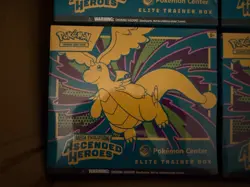 4 x Pokemon Ascended Heroes Pokemon Center Exclusive ETB Elite Trainer Box - Image 5