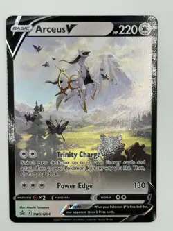 Pokemon TCG Arceus V SWSH204 Promo Holo 220 HP SWSH: Sword & Shield - Image 1