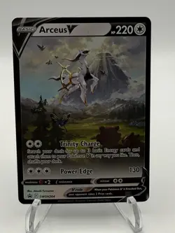 Pokemon TCG Arceus V SWSH204 Promo Holo 220 HP SWSH: Sword & Shield - Image 2