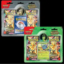 Pokemon TCG Mega Evolution Ascended Heroes 2 Pack Booster Blister x2 Erika Larry - Image 1