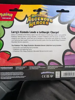 Pokemon TCG Mega Evolution Ascended Heroes 2 Pack Booster Blister x2 Erika Larry - Image 4