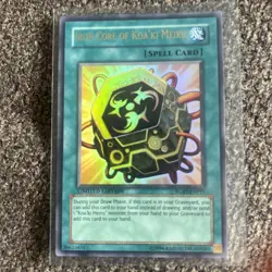 Iron Core of Koa'ki Meiru Ultra Rare RGBT-ENPP1 Limited Yugioh NM - Image 1