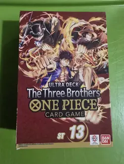 One Piece TCG English Three Brothers Starter Deck ST-13 New Sealed - Image 1