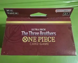 One Piece TCG English Three Brothers Starter Deck ST-13 New Sealed - Image 5