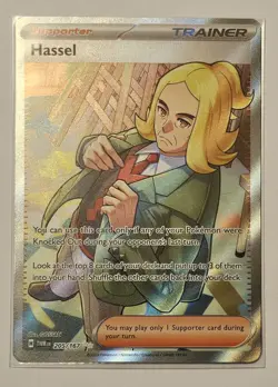 Hassel 205/167 Full Art Twilight Masquerade Holo Pokemon TCG & Bonus Card - Image 2