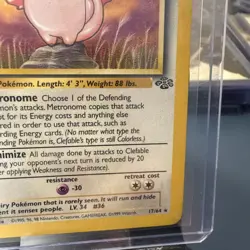 Pokemon TCG Clefable Jungle Card 17/64 Unlimited Rare, LP Condition - Image 4