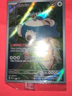 Snorlax 051 Sv: Scarlet & Violet Promo Cards Holo - Image 1