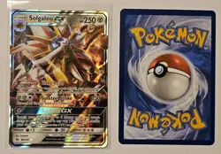 Solgaleo GX 89/149 SM Base Set Holo Pokemon TCG & Bonus Card - Image 1