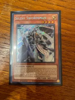 Silent Swordsman - RA02-EN011 - Secret Rare - NM - 1st ed - Yugioh Card English - Image 1