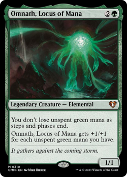 Omnath, Locus of Mana Commander Masters - Near Mint - Image 1