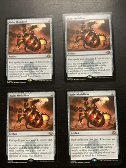 Ruby Medallion Modern Horizons 3 Regular - Image 1