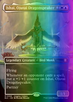 MTG Ishai, Ojutai Dragonspeaker (89/401) Bloomburrow Commander LP FOIL - Image 1