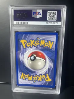 1999 PSA 6 Vaporeon #12 Holo Rare WOTC Pokemon Game Jungle Unlimited - Image 3