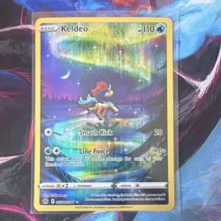 Pokemon Keldeo Full Art Holo Card Crown Zenith Galarian Gallery GG07/GG70 - Image 1