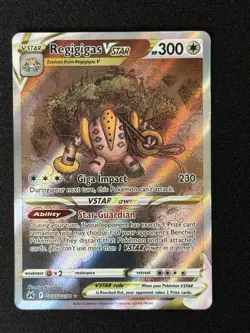 Regigigas VSTAR GG55/GG70 Galarian Gallery Ultra Rare Pokemon Crown Zenith 2023 - Image 1