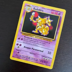 32/102 Kadabra | WOTC Base Set | Pokemon Card | 1999 | Portuguese | NM - Image 4