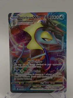 Inteleon VMAX 050/192 SWSH Rebel Clash Full Art Ultra Rare Holo Pokemon 2020 - Image 2