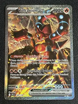 Pokemon Volcanion ex 182/159 Journey Together Special Illustration Rare - Image 1