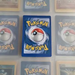 Geodude HOLO Prism Fossil Vending Golden Sticker Rare Pokemon Card Vintage 90's - Image 2