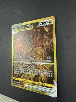 MINT Pokemon Giratina VSTAR GG69/GG70 Crown Zenith: Gold Galarian Gallery Holo - Image 3
