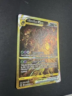 MINT Pokemon Giratina VSTAR GG69/GG70 Crown Zenith: Gold Galarian Gallery Holo - Image 4