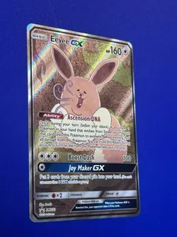 Pokemon TCG Eevee GX SM233 Full Art Promo Black Star Ultra Rare Holo - Image 4