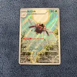 NINJASK 137/132 MEGA EVOLUTIONS POKEMON (ILLUSTRATION RARE, NM) - Image 1