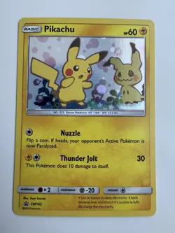 Pokemon TCG - Pikachu SM162 - Image 1