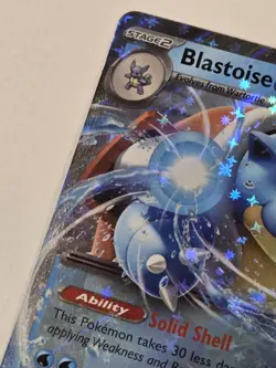 Blastoise Ex 030/142 Stellar Crown Double Rare Stamped Pokemon SCR - Image 4