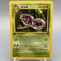 Arbok 31/62 - Fossil - 1st Edition - Pokemon TCG - Image 2