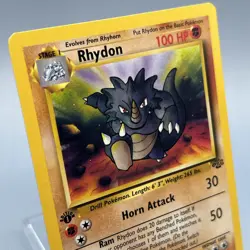 Rhydon 45/64 - Jungle - 1st Edition - Pokemon TCG - Image 1