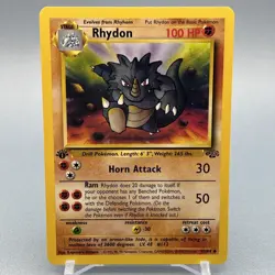 Rhydon 45/64 - Jungle - 1st Edition - Pokemon TCG - Image 2