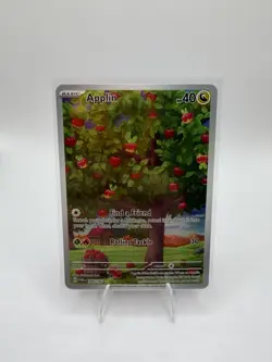 Pokemon Applin 185/167 Sv06 Twilight Masquerade IR Holo 40HP - Image 2