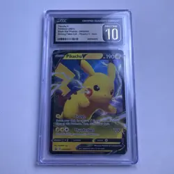 Pikachu V *CGC Pristine 10* 2021 Pokemon Black Star Promos Shining Fates SWSH061 - Image 1