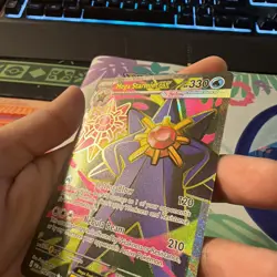 Mega Starmie ex Full Art Rare 102/088 Pokemon ME: Perfect Order - IN HAND - Image 3