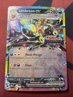 Pokemon Prismatic Evolutions Umbreon Stamped Surprise Box Promo 060/131 - Image 1