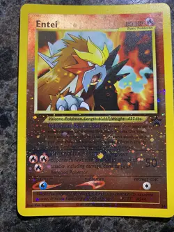 2001 Pokemon TCG - Movie Promo - Reverse Foil - Entei - #34 - Image 2