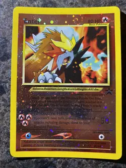 2001 Pokemon TCG - Movie Promo - Reverse Foil - Entei - #34 - Image 3