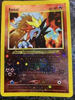 2001 Pokemon TCG - Movie Promo - Reverse Foil - Entei - #34 - Image 4
