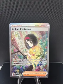 Pokemon 151 Erika's Invitation 203/165 Special Illustration Rare - Image 1