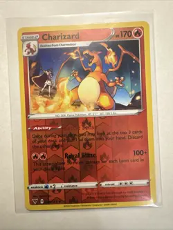 Pokemon Charizard 025/185 Vivid Voltage Sword & Shield - Image 1
