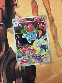 Pokemon TCG Ivysaur 134/132 Mega Evolution Reverse Holo NM - Image 1