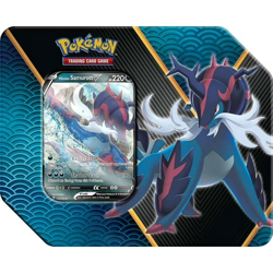 Pokemon Divergent Powers Tin Hisuian Samurott V 820650851407 - Image 1