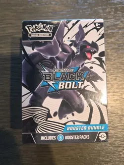 Pokemon, Scarlet & Violet Black Bolt Booster Bundle, Factory Sealed - Image 1