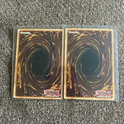 YuGiOh! Gorz the Emissary of Darkness DLG1-EN000 Limited Secert Rare 2x - Image 3