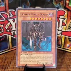 Yu-Gi-Oh! Destiny HERO - Dogma 1st Edition POTD-EN014 Super Rare Near Mint NM - Image 1