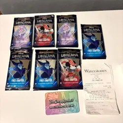 *PRICE PER PACK* Disney Lorcana TCG The First Chapter Booster Pack *ENGLISH* 4050368981714 - Image 1