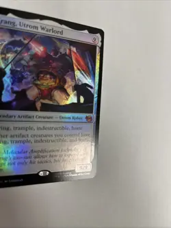 Krang, Utrom Warlord Foil TMNT Card #0175 MTG LP - Image 2