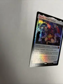 Krang, Utrom Warlord Foil TMNT Card #0175 MTG LP - Image 5