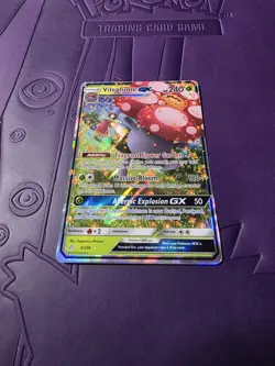 Vileplume GX 4/236 Cosmic Eclipse NM Ultra Rare Pokemon Card - Image 1